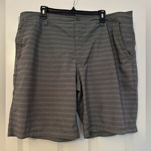 Hang Ten Gray Striped Men's Shorts size 40